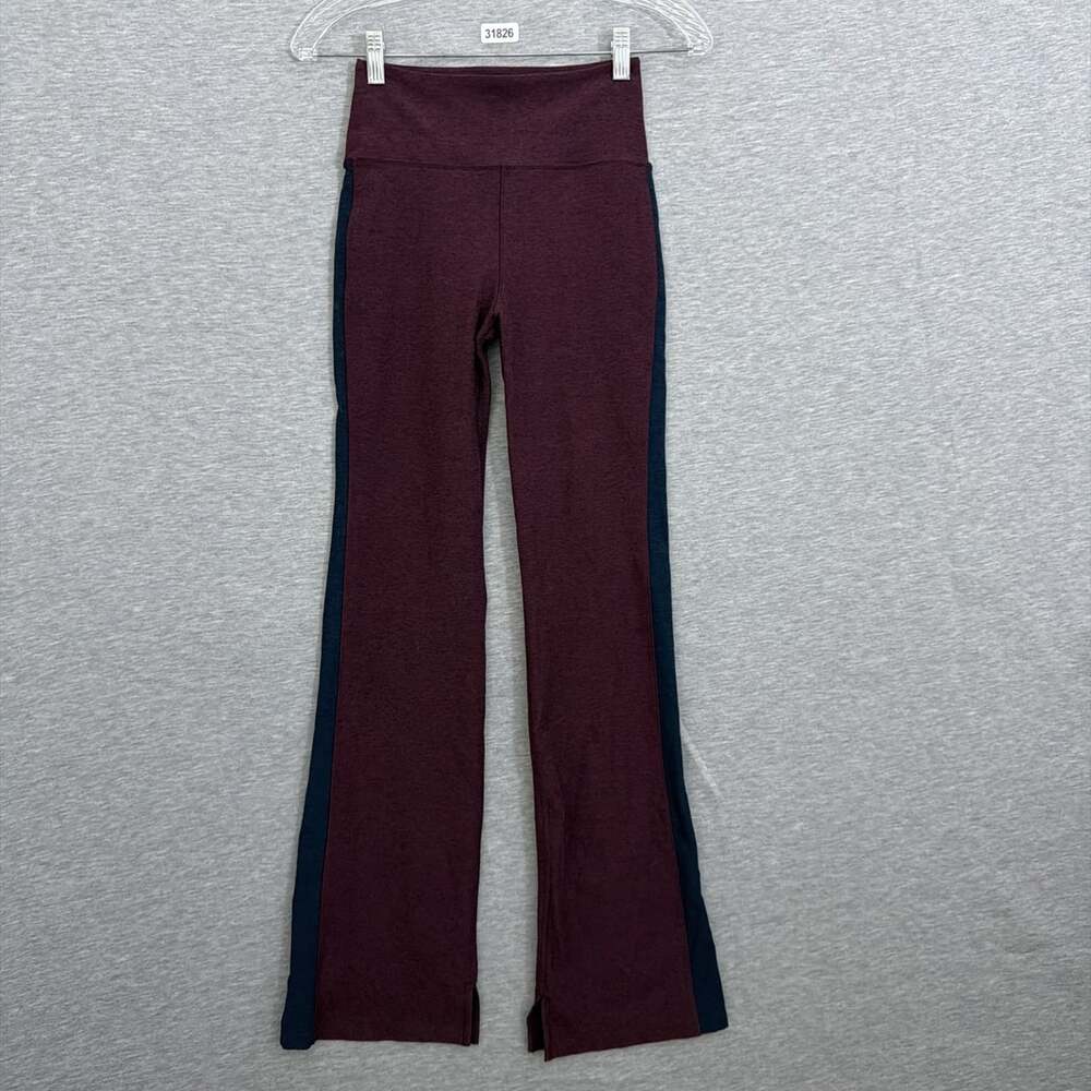 Beyond Yoga Womens Small Spacedye Practice Core High Waisted Bootcut Pant